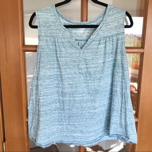 Indigo Tank Top sz 2X